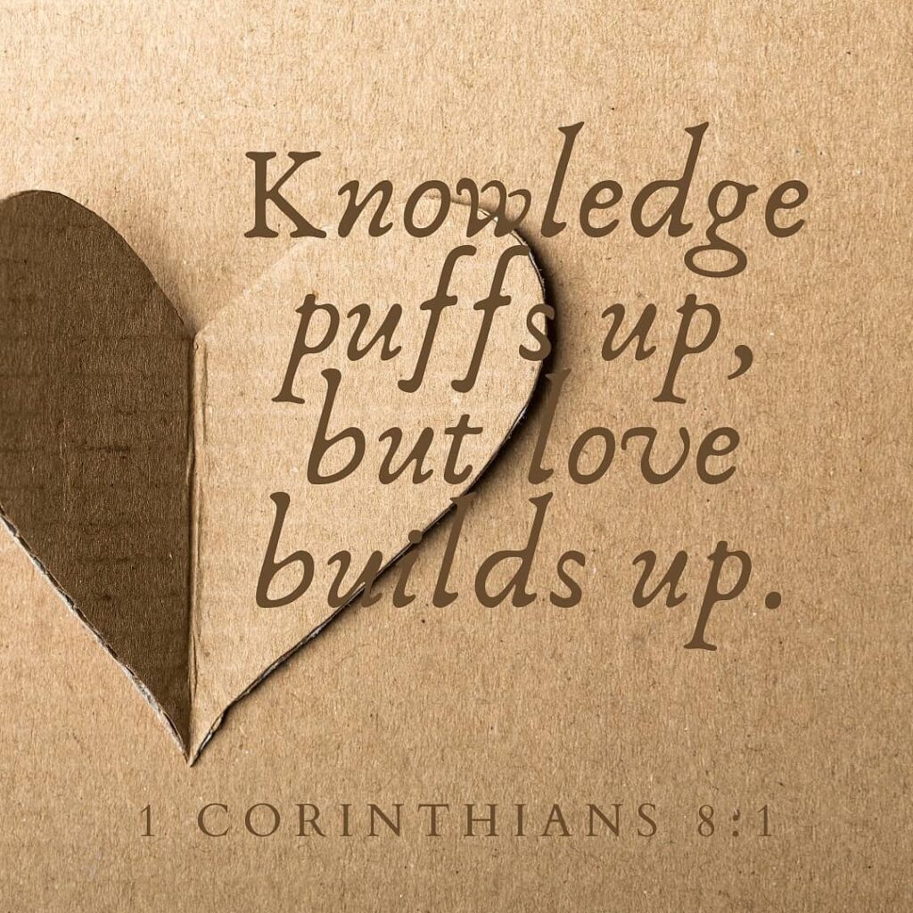 Knowledge and love devotional